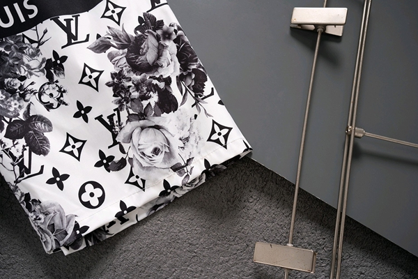 ブランドハーフパンツ角部分ディテール